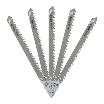 DeWALT DT2051 - Pílové plátky z uhlíkovej ocele HCS na drevo a drevotriesku, 100mm, pre priam. píly, 5ks