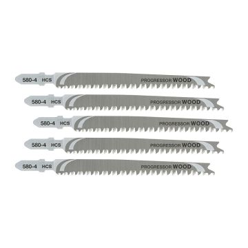 DeWALT DT2057 - Pílové listy z uhlíkovej ocele HCS PROGRESSOR na drevo, 91mm, pre priam. píly, 5ks