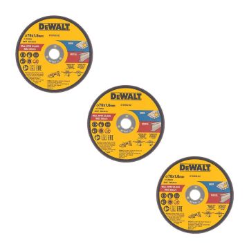 DeWALT DT20592 - Kotúč rezný 76mm×1,6mm, pre DCS438