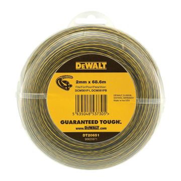 DeWALT DT20651 - Struna pre kosačky, 68,6m×2mm