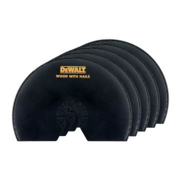 DeWALT DT20728 - Pílové listy DT20708 pologuľaté, 100mm, 5ks