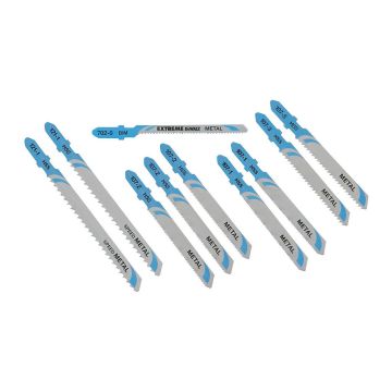 DeWALT DT2292 - Sada pílových platkov XPC z rýchloreznej ocele HSS na kov, pre priam. píly, 10ks