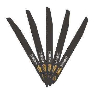 DeWALT DT2316L - Bimetalové pílové listy Extreme® univerzálne, 305mm, rýchle rezy, pre chvost. píly, 5ks