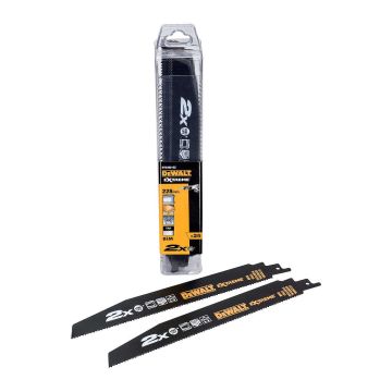 DeWALT DT2492 - Pílové listy z rýchloreznej ocele HCS na rôzne materiály, 228mm, 25ks