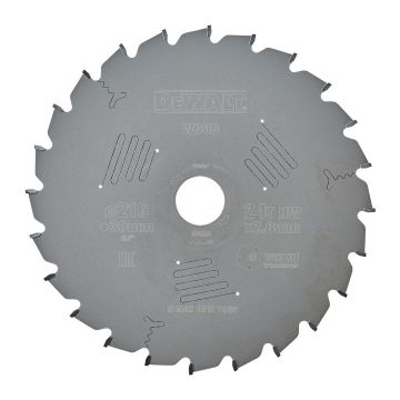 DeWALT DT4310 - Pílový kotúč Extreme® na drevo, 216×30mm, 24 zubov, ATB -5°, rýchly pozdĺžny rez