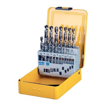 DeWALT DT5923 - 19-dielna súprava vrtákov do kovu HSS-G DIN 338, 1,0-10mm