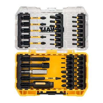 DeWALT DT70733T - 38-dielna súprava torzných bitov Flextorq™ pre rázové uťahováky + okuliare