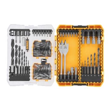 DeWALT DT70784 - Súprava bitov a vrtákov, 100-dielna, POZI, stredné púzdro ToughCase™