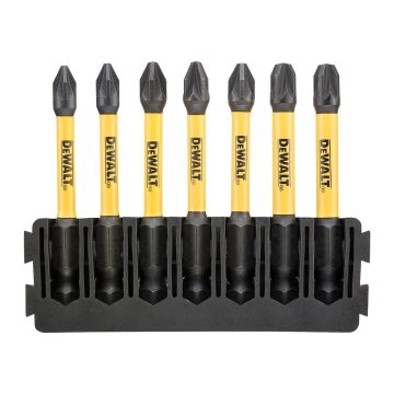 DeWALT DT70822 - Sada ToughCase™ - držiak 7ks bitov 57mm + Flextorq™ (PZ1, PZ2, PZ3)