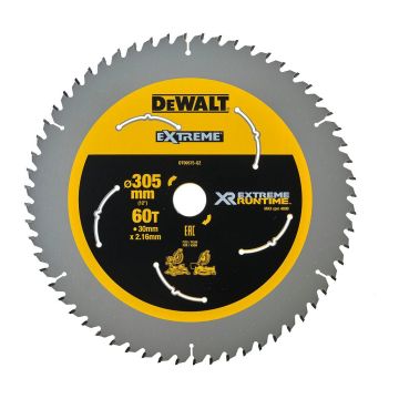 DeWALT DT99575 - Pílový kotúč XR® Extreme® FlexVolt® - 305×30mm, 60 zubov