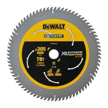 DeWALT DT99576 - Pílový kotúč XR® Extreme® FlexVolt® - 305×30mm, 80 zubov
