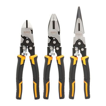 DeWALT DWHT0-70485 - 3-dielna sada kombinovaných klieští