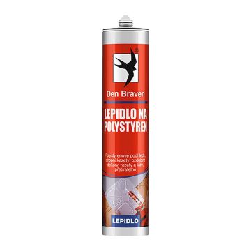Den Braven 50906RL - Lepidlo na polystyrén 280 ml kartuša biela