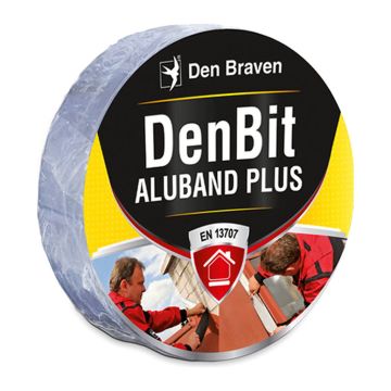Den Braven B208RLP - Strešný bitúmenový pás DenBit Aluband PLUS 100 mm, dĺžka 10 m