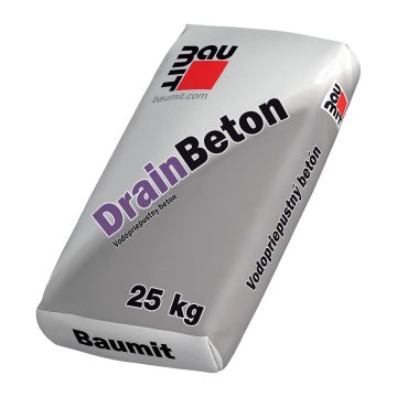 Baumit DrainBeton – Vodopriepustný drenážny betón pre prípravu podkladu pod dlažbu - 25 kg