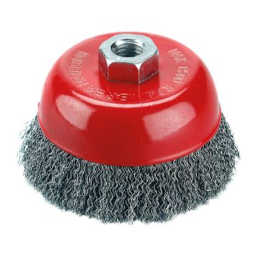 Extol Craft 17003 - Kartáč hrnčekový M14 vlnitý, Ø100mm