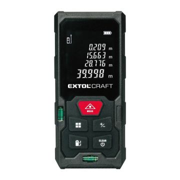 Extol Craft 920202 - Merač vzdialenosti laserový do 50m / +-2mm, LCD