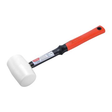 Extol Premium 8811111 - Kladivo gumené biele sklolaminátová násada, Ø50mm, 280g