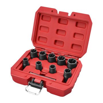 Extol Premium 8818141 - Hlavice nástrčné "Twist", 3/8", 10ks