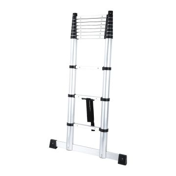 Extol Premium 8849005 - Rebrík teleskopický hliníkový 3,2m, max. 150kg, 10 stupienkov