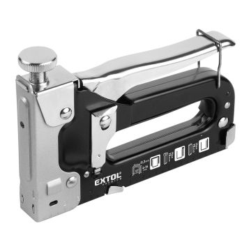 Extol Premium 8851100 - Pištoľ sponkovacia, dĺžka spony 4-14mm, klince do 15mm