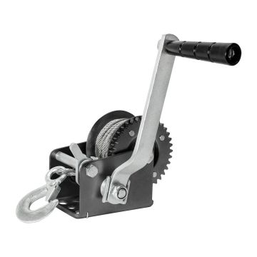 Extol Premium 8861301 - Navijak lanový ručný obojsmerný, 360kg, 1 rýchlosť, lano Ø3,8mmx8m