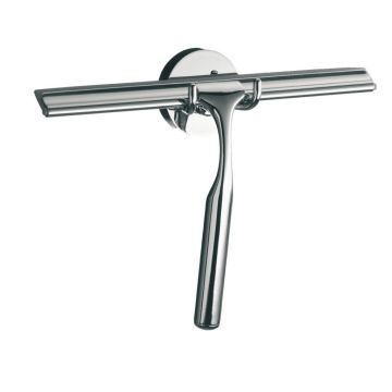 Emco System 2 - Stierka na vodu do sprchovacieho kúta s držiakom na stenu, chróm 353400100