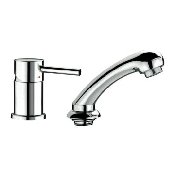 Faris Futurist - Kadernícka batéria s výsuvnou sprchou, chróm MP490-10