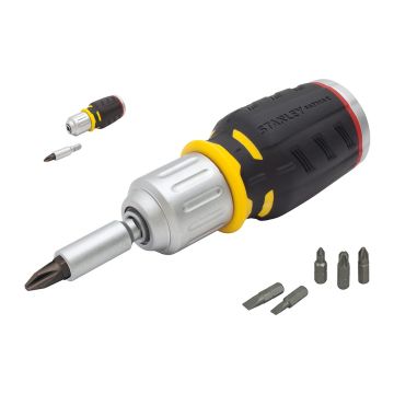 Stanley FMHT0-62688 - Skrutkovač račňový, krátky, FatMax®, 6 bitov