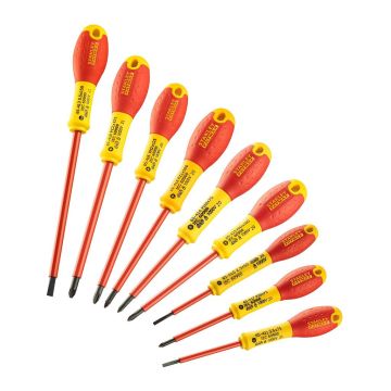 Stanley FMHT62573-0 - Sada izolovaných skrutkovačov FatMax® 1000V, 10-dielna, kufor
