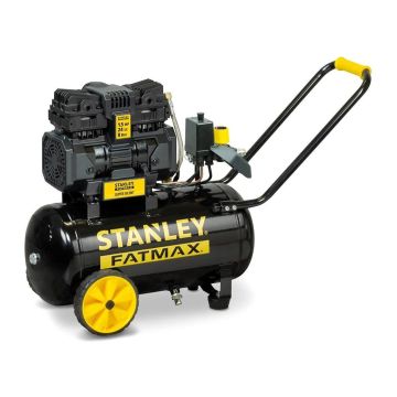 Stanley FMXCMS1524HE - Elektrický kompresor, tichý, bezolejový, FTM, 24l, 59dB(A)