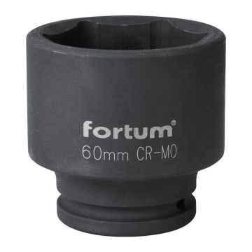 Fortum 4703060 - Kľúč nástrčný rázový, 60mm, 3/4”