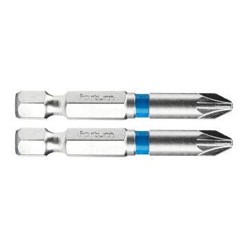 Fortum 4741312 - Bit krížový 2ks, PZ 2x50mm