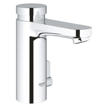 GROHE Eurosmart Cosmopolitan T- Jednopáková umývadlová batéria s miešacím zariadením a nastaviteľným obmedzovačom teploty, chróm 36317000