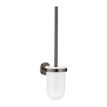 GROHE Essentials - Súprava na čistenie toalety, Hard Graphite 40374A01
