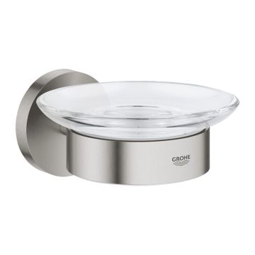 Grohe Essentials - Miska na mydlo s držiakom, supersteel 40444DC1