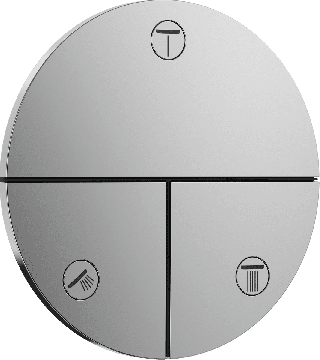 Hansgrohe ShowerSelect Comfort S - Ventil pod omietku pre 3 spotrebiče, chróm 15558000