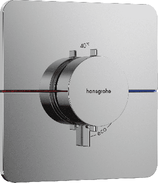 Hansgrohe ShowerSelect Comfort Q - Termostat pod omietku, chróm 15588000