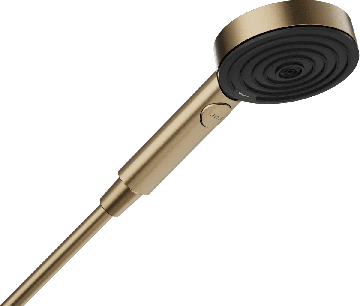 Hansgrohe Pulsify Select S - Ručná sprcha 105 3jet Relaxation EcoSmart, kartáčovaný bronz 24111140