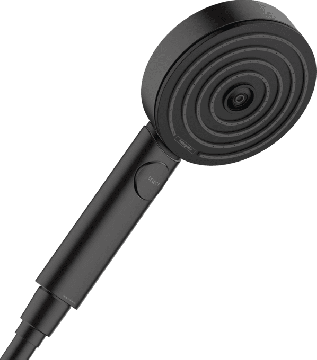 Hansgrohe Pulsify Select S - Ručná sprcha 105 3jet Relaxation EcoSmart, čierna matná 24111670