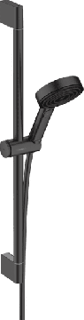 Hansgrohe Pulsify Select S - Sprchová súprava 105 3jet Relaxation EcoSmart so sprchovou tyčou 65 cm, matná čierna 24161670