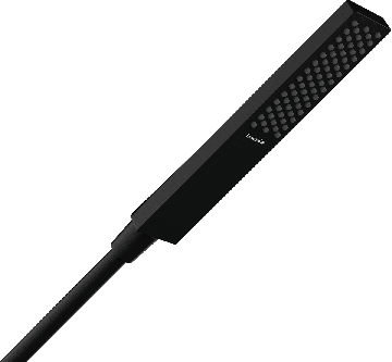 Hansgrohe Pulsify E - Tyčová ručná sprcha 100 1jet EcoSmart+, čierna matná 24321670