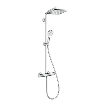 Hansgrohe Crometta E - Showerpipe 240 1jet s termostatom, chróm 27271000