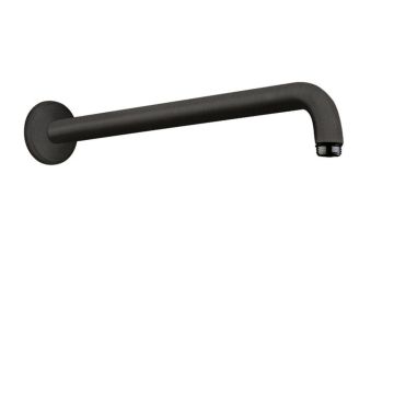 Hansgrohe - Sprchové rameno 389 mm, čierna matná 27413670