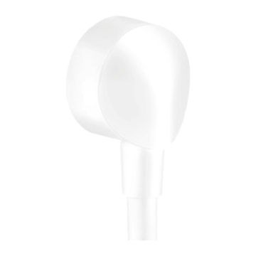 Hansgrohe FixFit E - Nástenné kolienko bez spätného ventilu, matná biela 27454700