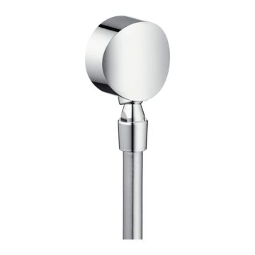 Hansgrohe FixFit - Nástenné kolienko S so spätným ventilom a guľovým kĺbom, chróm 27506000