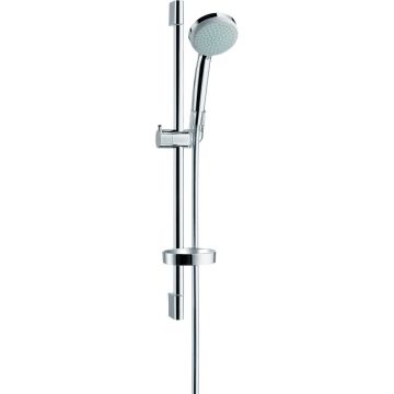 Hansgrohe Croma 100 - Vario sprchová súprava so sprchovou tyčou 65 cm a miskou na mydlo, chróm 27772000