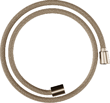 Hansgrohe Designflex - Textilná sprchová hadica 1250 mm, kartáčovaný bronz 28220140