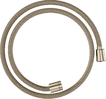 Axor ShowerSolutions - Textilná sprchová hadica 1250 mm s kónickou a valcovou maticou, kartáčovaný bronz 28227140