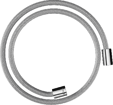 Axor ShowerSolutions - Textilná sprchová hadica 1250 mm s valcovými maticami, chróm 28228000